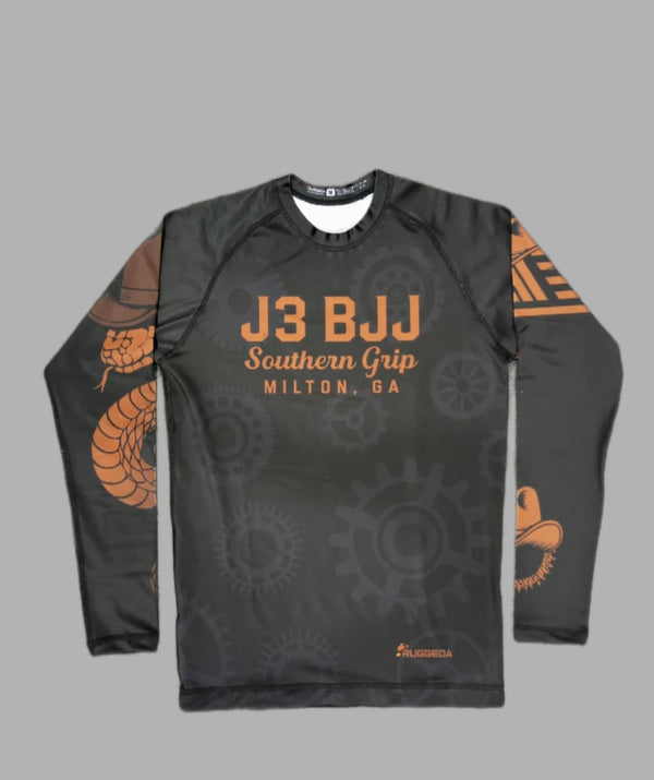 J3 BJJ “Southern Grip” Rash Guard – Limited Edition (Milton, GA)