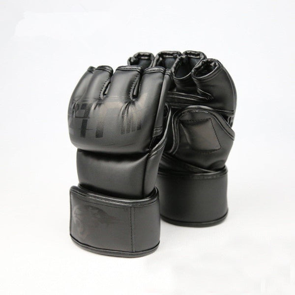 Half Boxing Gloves | Half-Finger Fighting Boxing Gloves | Ruggeda