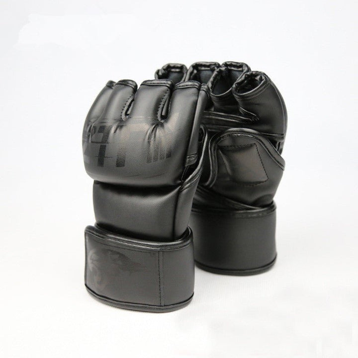 Half Boxing Gloves | Half-Finger Fighting Boxing Gloves | Ruggeda